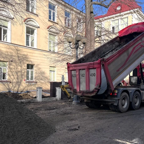 Przebudowa ul. Grunwaldzkiej w Rzeszowie [luty 2024] - fot 6